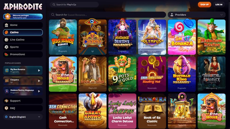 Aphrodite online casino, aphrodite casino