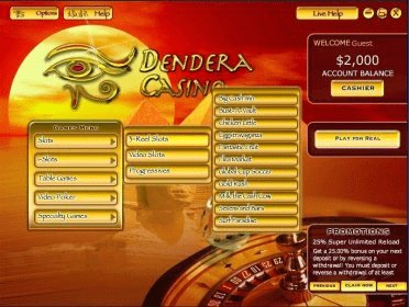 Guide to dendera mobile casino